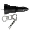 Electric Rivet Gun Drill Adapter Nut Riveting Adaptor Power Tool