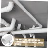 BESPORTBLE Control Valve Pp Plastic Manual Air Duct Damper for