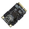 xiwai Mini PCI Express PCI-E to SATA 3.0 Extension Card,