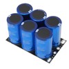 6Pcs PCB Capacitor Module, Automotive Rectifier Capacitor, 16V 83F &