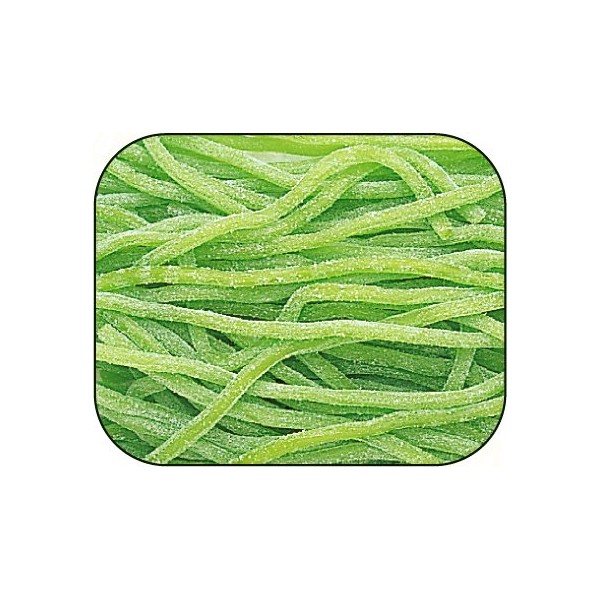 The Nutty Fruit House Sour Straws Candy Collection (Green Apple, 1 Pound (Pack of 1))