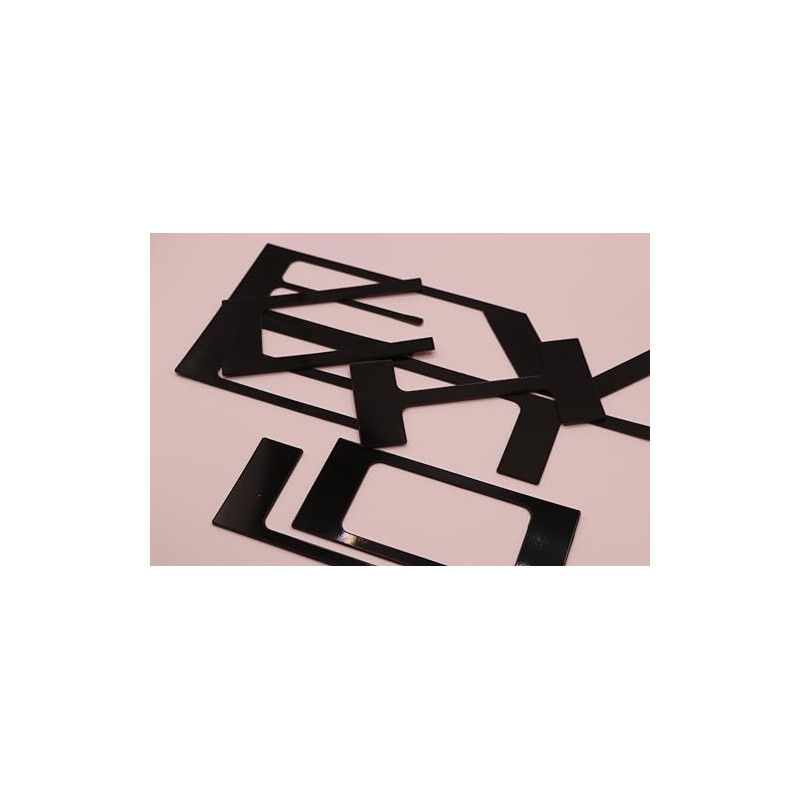 LimitlessParts Custom Grill Letters Inserts Compatible with 2022-2024 Silverado Custom