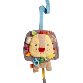 HABA 306439 Hanging Figure Lion Leo, Mobile and Hanging Figure from 6 Months, Multi-Coloured