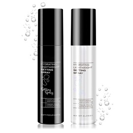 XMXueMei 2PCS Hydrating Setting Spray,Long Lasting Makeup Setting Spray Set,Glowing and Matte Finishing Facial Mist,Lightweight Oil Control Face Mist for Make Up, 3.5 Fl Oz