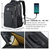 KASIBON Laptop Backpack with USB Charging&Headphone Port,Anti-Theft with Breathable Padded