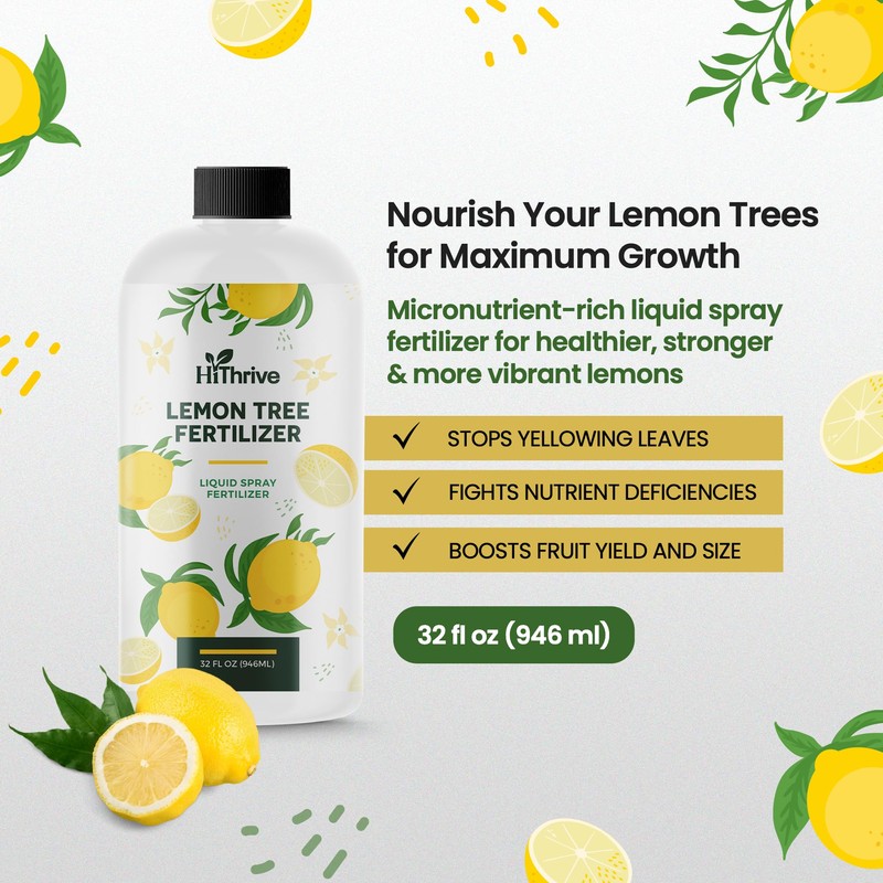 32oz Lemon Tree Fertilizer - Makes 32 Gallons of 2-in-1