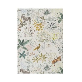 Coucke Tanzania Printed Linen Tea Towel 50 x 75 cm