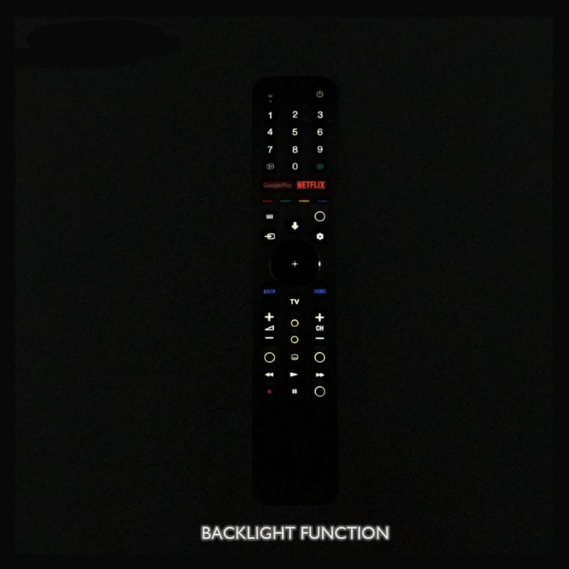 Replacement Remote Control for Sony TV KD-43X81KP | KD-43XH8096 |