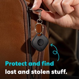 Tile Tile by Life360 Mate (2024) Bluetooth Tracker, Keys Finder and Item Locator for Keys, Bags and More. Phone Finder. Both iOS and Android Compatible. 1-Pack (Aqua Lemon)