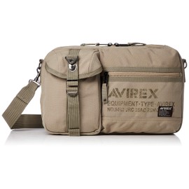 Avilex AVX3522 EAGLE 2-Way Shoulder Bag, beige