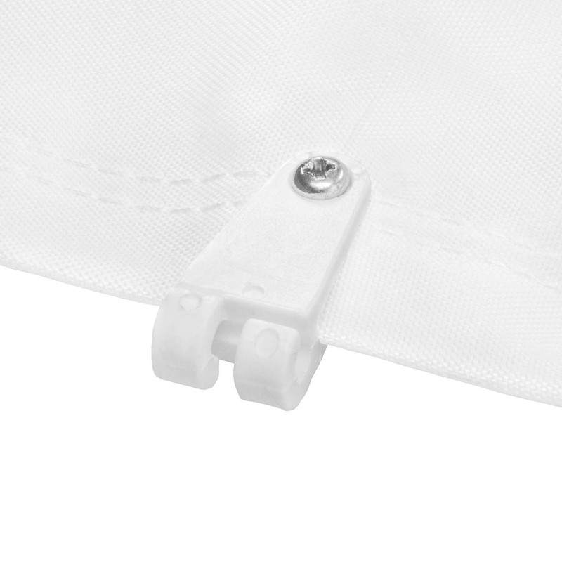 Sunprotect Rope Tension Awning & Barrel Hook Set, White