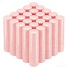 Paquete de 30 tubos vacíos de bálsamo labial, color rosa,