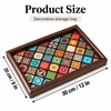 Wooden Tray for Snacks & Key Storage – Handmade 30