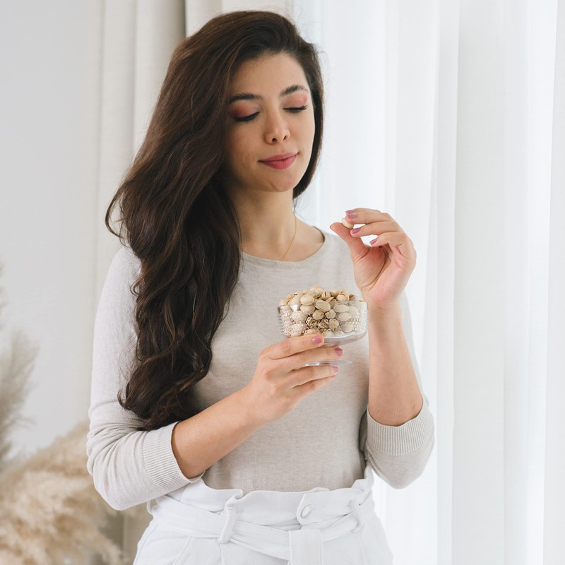 Nichols Farms California Pistachios Roasted Salted, Organic With Sea Salt,