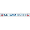 Hansa Rostock Car Sticker 'Lettering' Large Vinyl Wall Mounted Living Room
