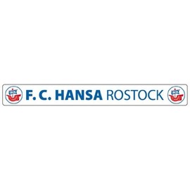 Hansa Rostock Car Sticker 'Lettering' Large Vinyl Wall Mounted Living Room