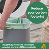Compostic Home Compostable Trash Bags, 2.99 Gallon Small Kitchen Rubbish