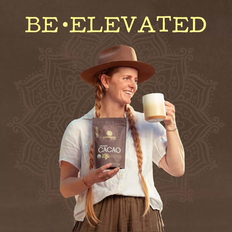 Sunwarrior Organic Cacao Powder | Baking & Smoothie Additive |