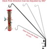 ERYTLLY Extended Reach Deck Hook Wall Pole Wall Mounted Deck