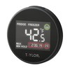 Taylor Digital Kitchen Refrigerator/Freezer Kitchen Thermometer with Time Monitor