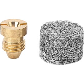 GANPUB Brass Universal 1.0mm/1.1 mm Thread Foam Cannon Orifice Nozzle Tips and Foam Maker for Snow Foam Lance Pressure Washer Parts and Accessories