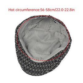 Summer Newsboy Cap for Men & Women Adjustable Beret Cap Denim Flat Cap Driving Hat Vintage Painter Hat