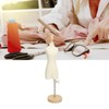 Dress Form Female Mannequin Torso Mini Dress Model with Wooden