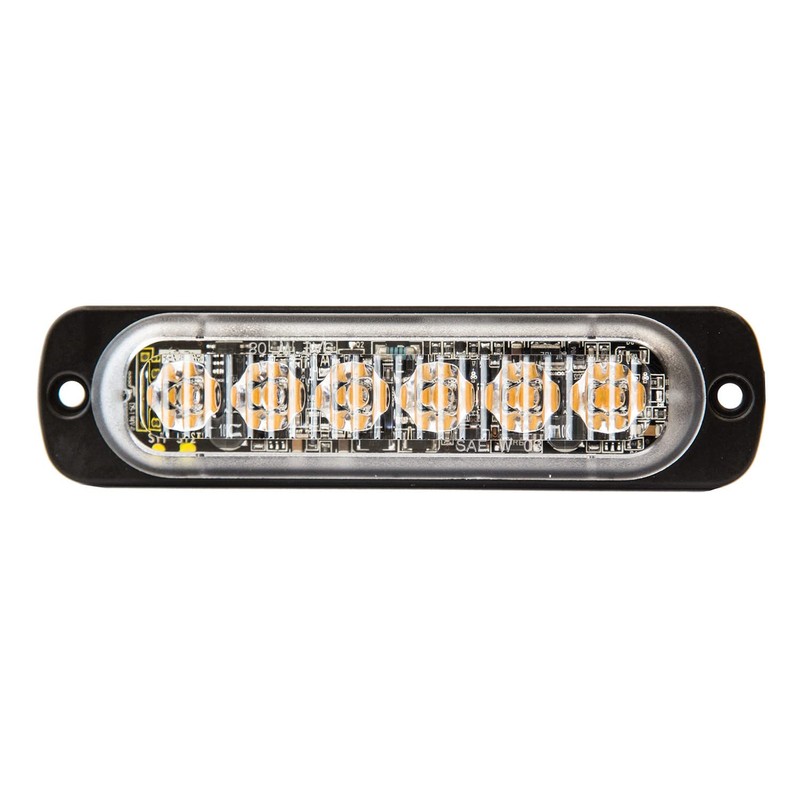 Buyers Products 8891900 LED Strobe Light, Amber, 6 LEDs, 9