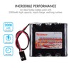 Tenergy 2 Pack NiMH Receiver RX Battery with Hitec Connectors