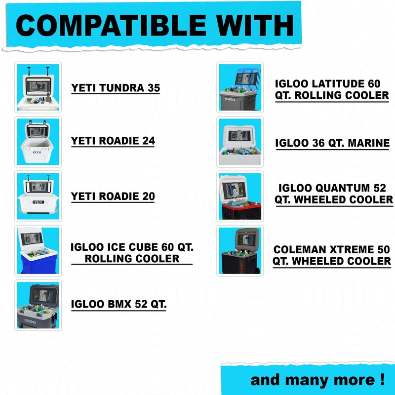 NATIKON Cooler Storage Net Bag High Capacity Nylon Mesh Storage