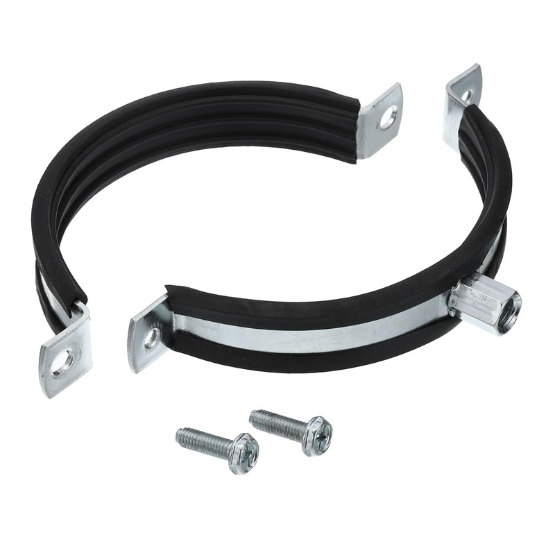 PATIKIL Split Ring Pipe Hanger, 2Pcs 4"(100mm) Zinc Plated Iron