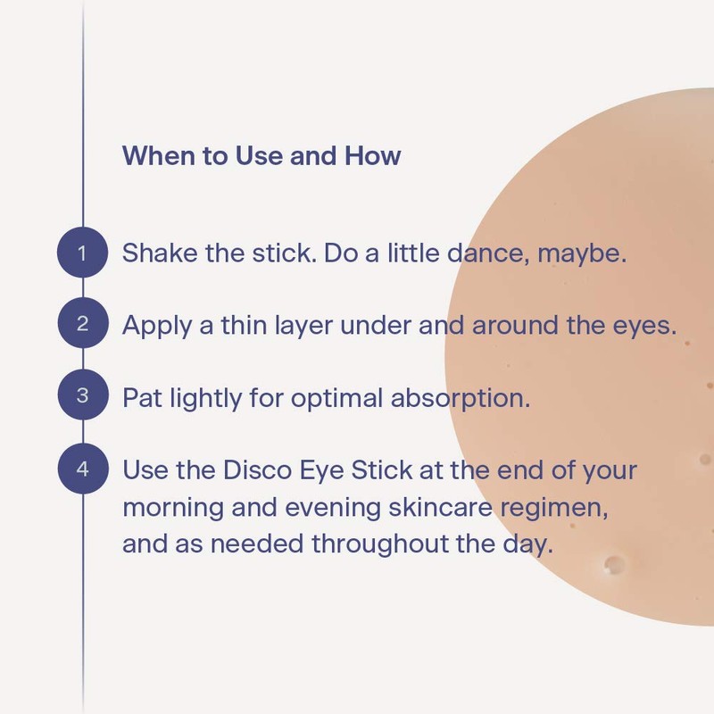 Disco Men's Eye Bag Treatment, Roller Serum for Men, Under