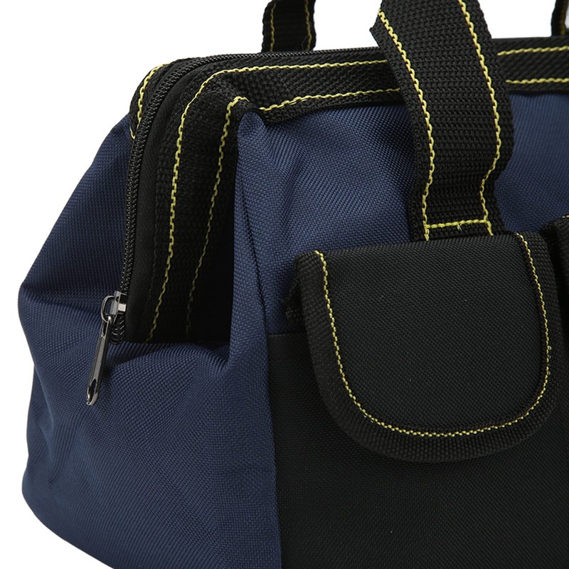 13in Tool Storage Bag Oxford Cloth Multifunctional Waterproof Wide Mouth