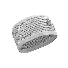 COMPRESSPORT Compresport Headband On/Off Unisex Running, unisex_adult, CU00009B, white, Uniq Size
