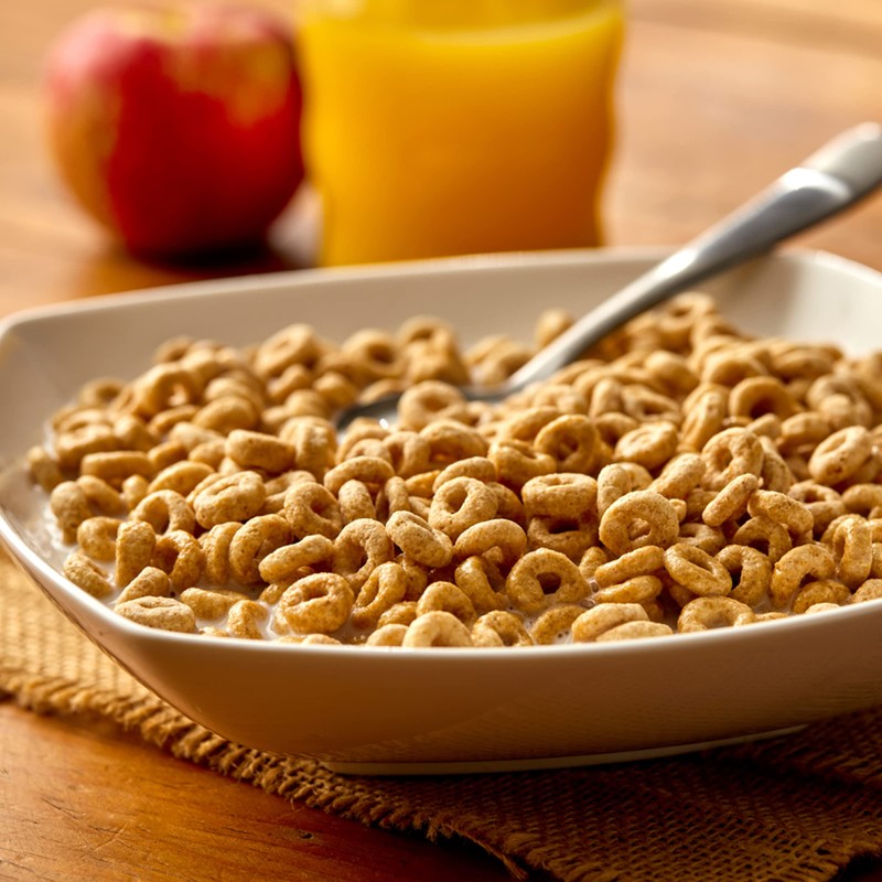 Cheerios Breakfast Cereal Cup, Gluten Free, Single Serve Cereal, 1.3