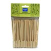 PME LSK183 Bamboo Paddle Skewers 12cm, Pack of 100, Brown