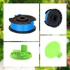 CDIYTOOL Greenworks G24LT Trimmer Spool Lines, 4.9m long 1.65mm dia