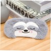 Baluue Gray Monkey Sleep Mask Soft Fabric Sleep Mask for