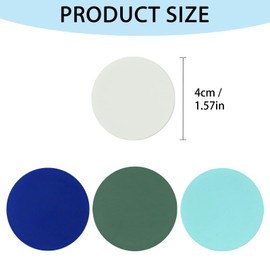 4 Pcs Universal Phone Grip Holder with Stand,Finger Grip with Kickstand - Compatible with Smartphones, Mobiles & Cases (Blue)