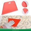 FOSHIO Wallpaper Smoothing Tool Kit, Red Hard Squeegee, 11.5 Inch