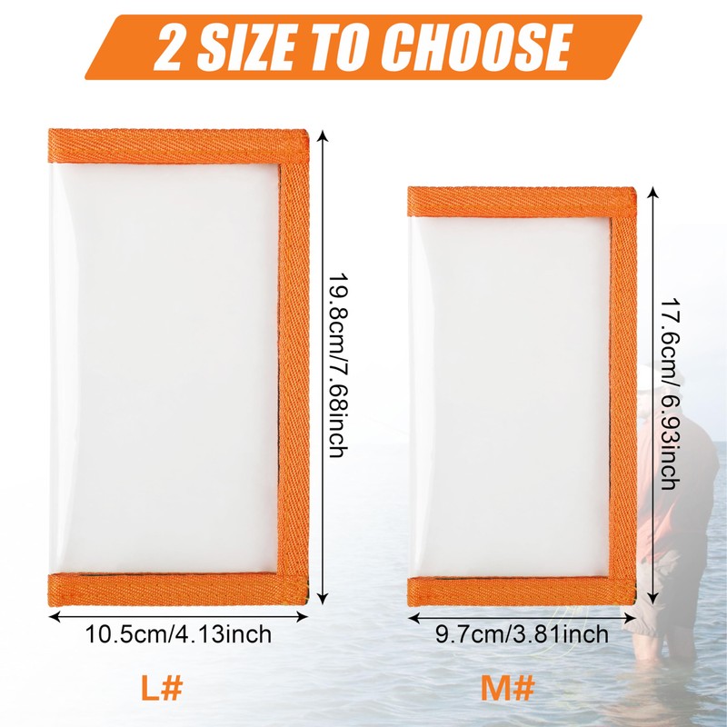 Fishing Lure Wraps, 10pcs Fishing Bait Covers Durable PVC Lure
