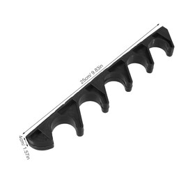 MAGICLULU Set of 2 Adjustable Brackets for Deck Chairs, Robust Plastic Fixings with Positions for Garden Furniture for Optimal Outdoor Use