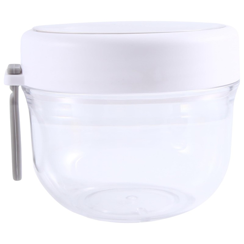 Souhgaue Overnight Oat Containers with Lid and Spoons 2PCS, 20Oz