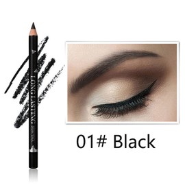 Black Eyebrow Pencils Set, 12PCS Waterproof Eye Liner Pencils，Long-lasting Black Eyeliner Pencils Set, Easy to Color Eye Brow Pencils for Women Eye Makeup Pencil