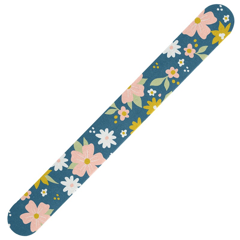 Karma, Colorful Emery Board Double-Sided, 180/120 Grit Nail Files, Turtle