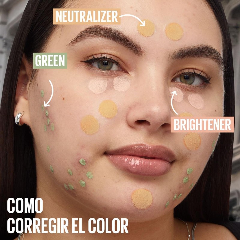 Maybelline Corrector de Maquillaje Instant Age Rewind, Light, 6 g