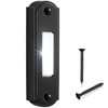 Metal Lighted Doorbell Button, Heavy Duty Metal Wired Door Bell