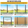 Wowace 5ft (H/58in) Heavy Duty Fence Post - Serial Post