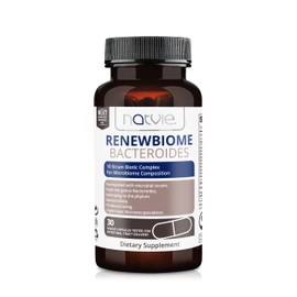 Renewbiome BACTEROIDES - Probiotics with 10 Strains & Prebiotics - 5 Billion CFU - Gastric Juice-Resistant Capsules - Pack of 30 Monthly Treatment - For Intestinal Flora, Digestion & Intestinal Health