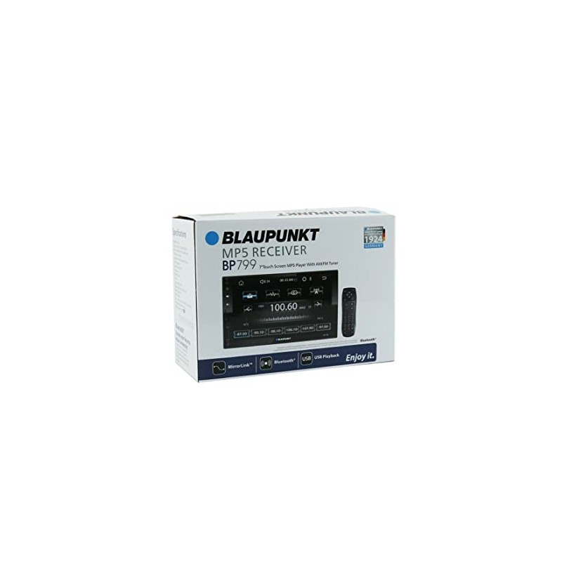 Blaupunkt Compatible with Apple CarPlay and Android Auto Car Stereo